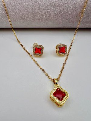 Trèfle Rouge Infini